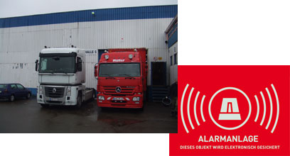 Stückgutlager mit erhöhtem Sicherheitsstandard im Gewerbepark Bliesen