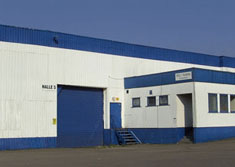 Vermietung von Lagerhallen im Gewerbepark Bliesen bei St. Wendel im Saarland. Hierbei handelt es sich um unsere Lagerhalle 5a