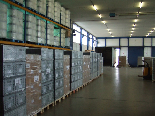 Halle 3b - Palettenregal