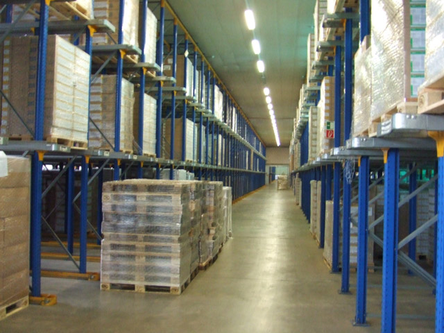 Halle 3b - Palettenregal