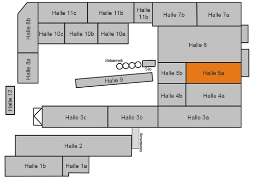 Lageplan - Halle 5a